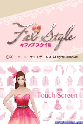 FabStyle (Japan) screen shot game playing